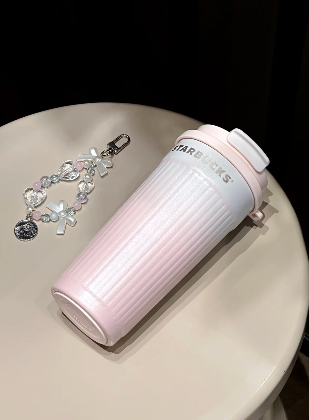 Starbucks Pink Keychain Thermos
