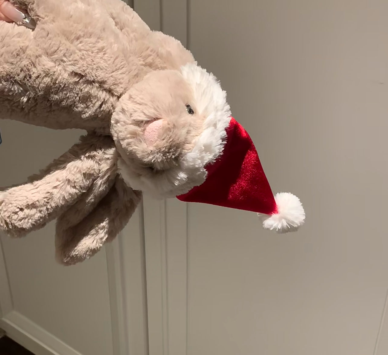 JellyCat Xmas Hat Bunny