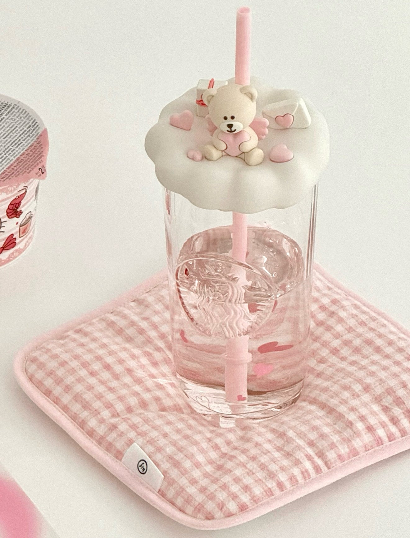 Starbucks x 520 Pink Glass Cup