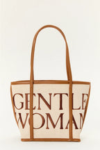 GentleWoman Soirée Canvas Leather Bag