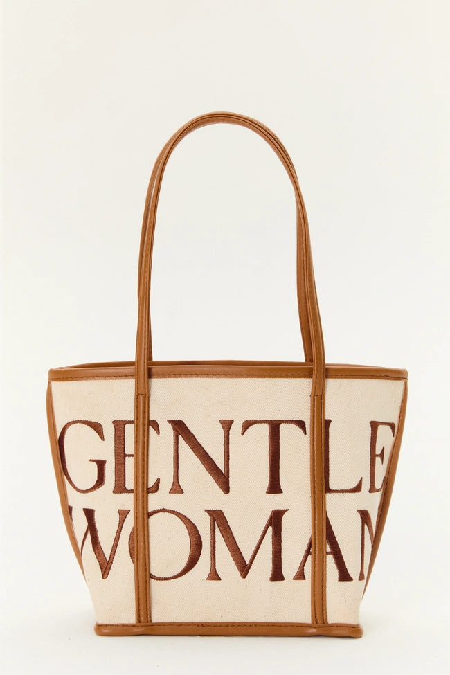 GentleWoman Soirée Canvas Leather Bag