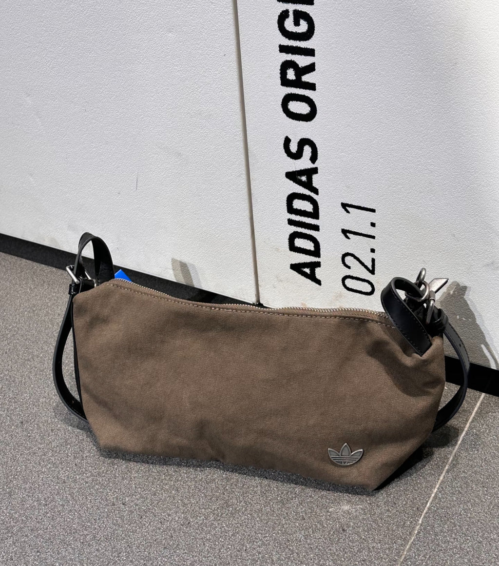 Adidas Leather Hobo Sling Bag