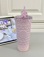 Starbucks Sakura Purple Diamond Flask