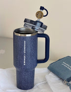 Starbucks Denim Side Handle Tumblr