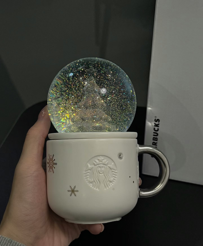 Starbucks Winter SnowGlobe Mug