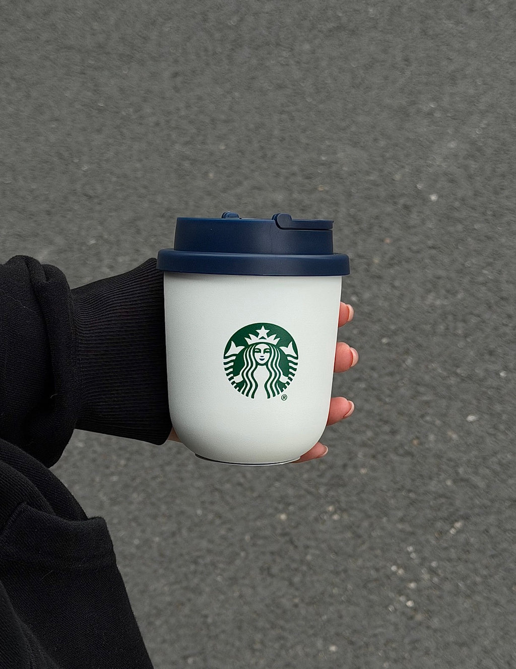 Starbucks Denim Tumblr Cup with Bag