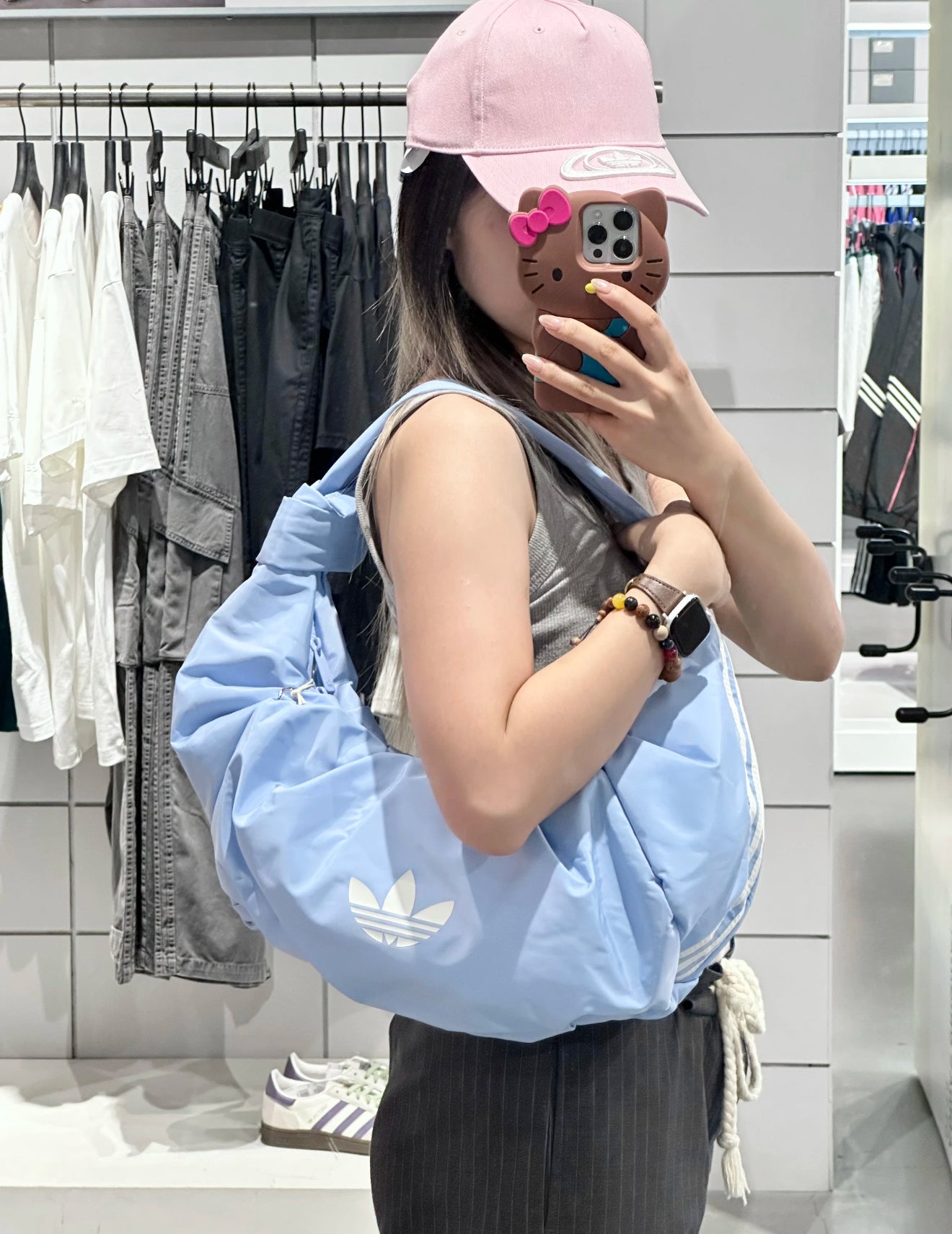Adidas Pastel Croissant Bag