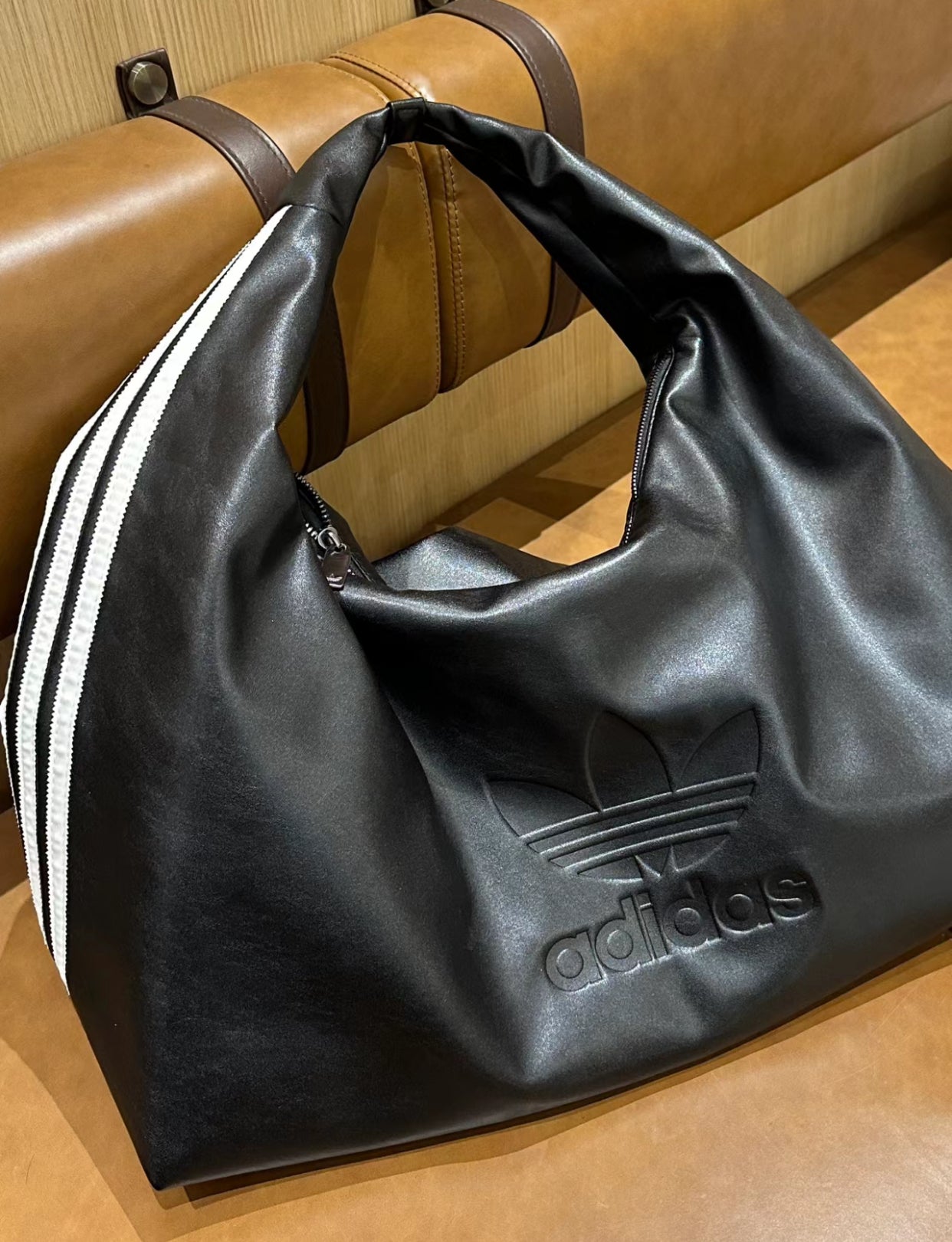Adidas Pu Soft Leather Shoulder Bag