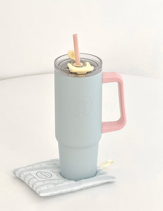 Starbucks Pastel Blue Pink Thermos