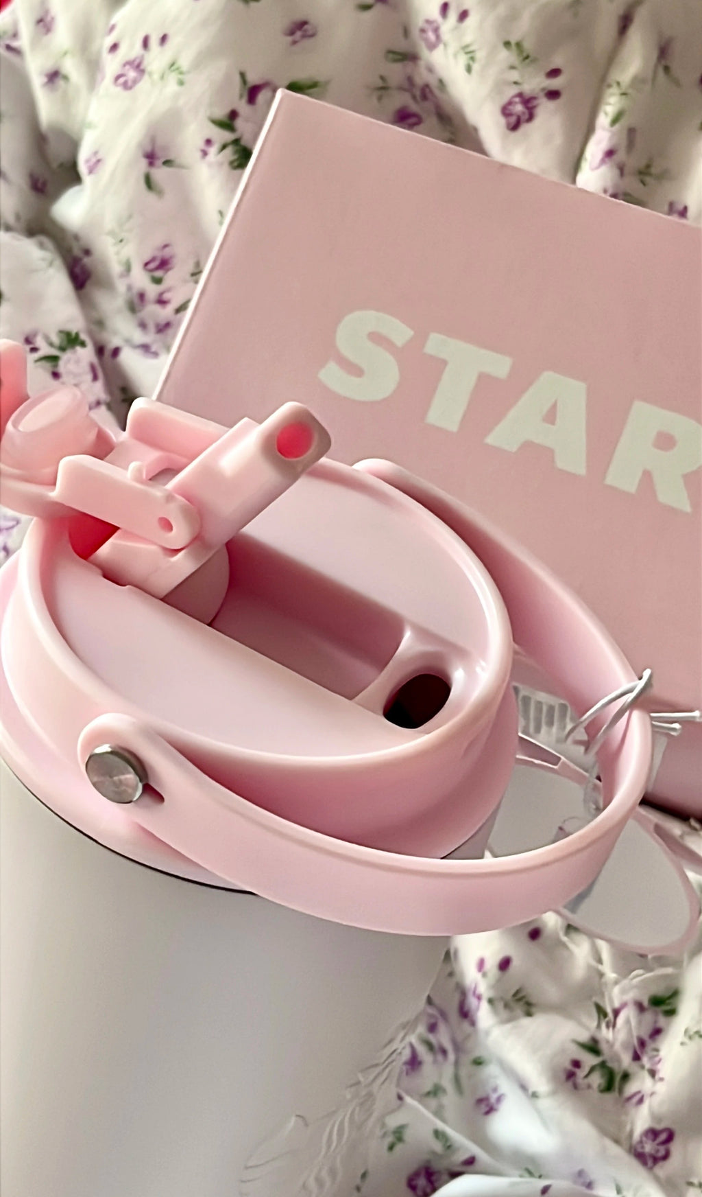 Starbucks Pink Top Handle Flasks