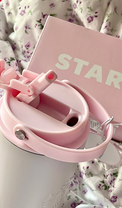 Starbucks Pink Top Handle Flasks