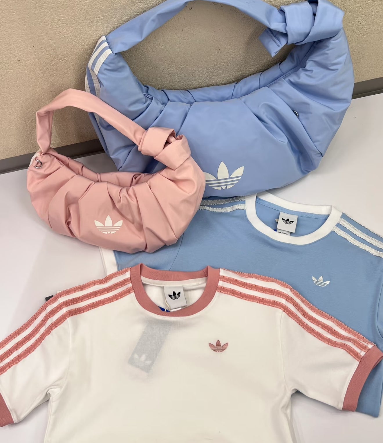 Adidas Pastel Croissant Bag