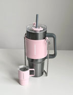 Starbucks BalletRock Grey Tumblr with Mini Tumblr