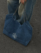 Starbucks Denim Shoulder Bag
