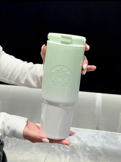 Starbucks Mint Green Gradient Flasks