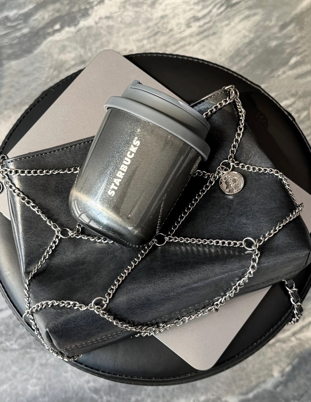 Starbucks BalletRock Tumblr with Bag