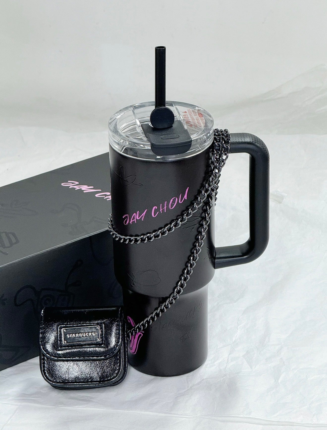 Starbucks JayChou Side Handle with Pouch