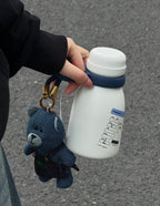 Starbucks Denim Milk Tumblr with Bear