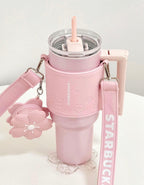 Starbucks Sakura Pearl Pink Side Tumblr