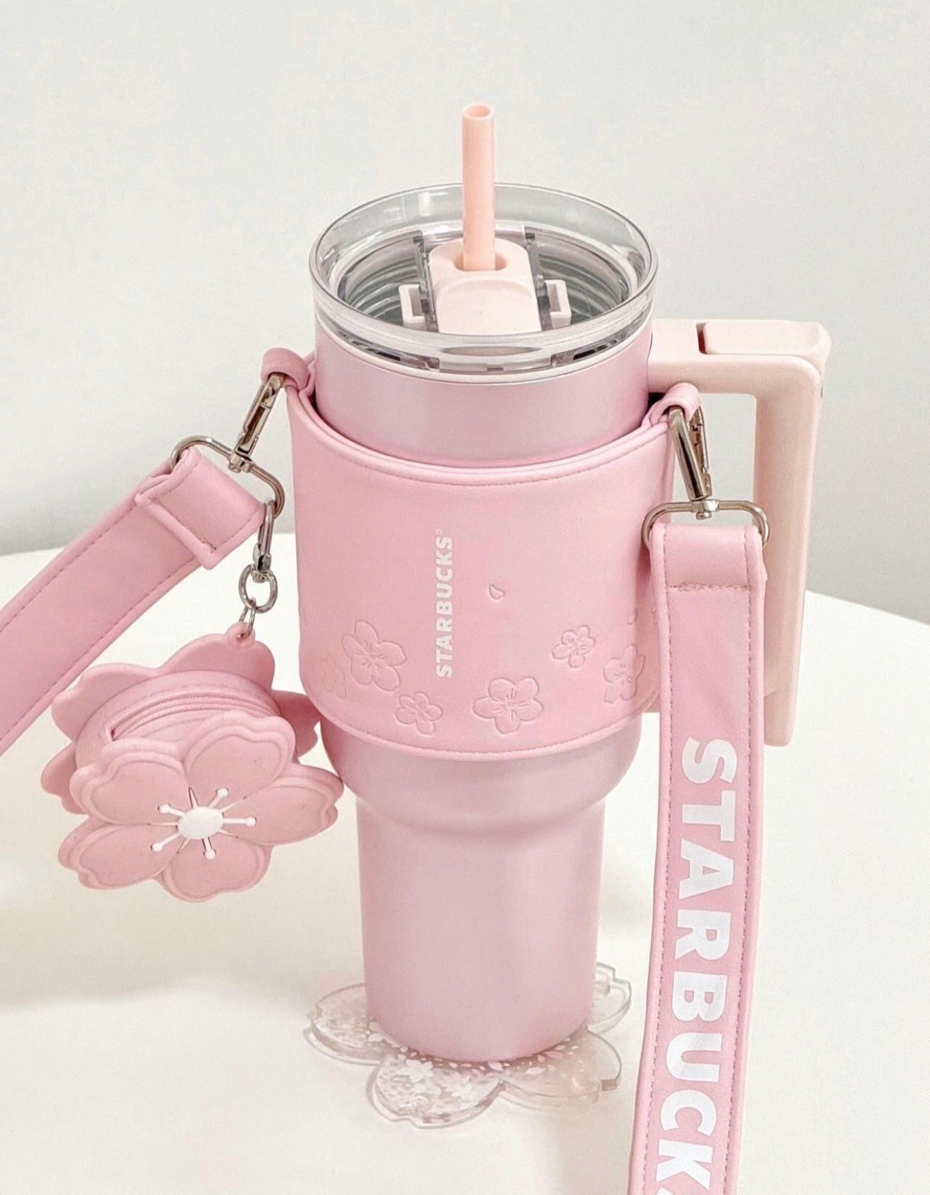 Starbucks Sakura Pearl Pink Side Tumblr
