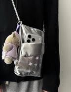 Starbucks Galaxy Tumblr with Bear Sling Pouch