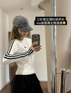 Adidas Jacket Loose Fit White