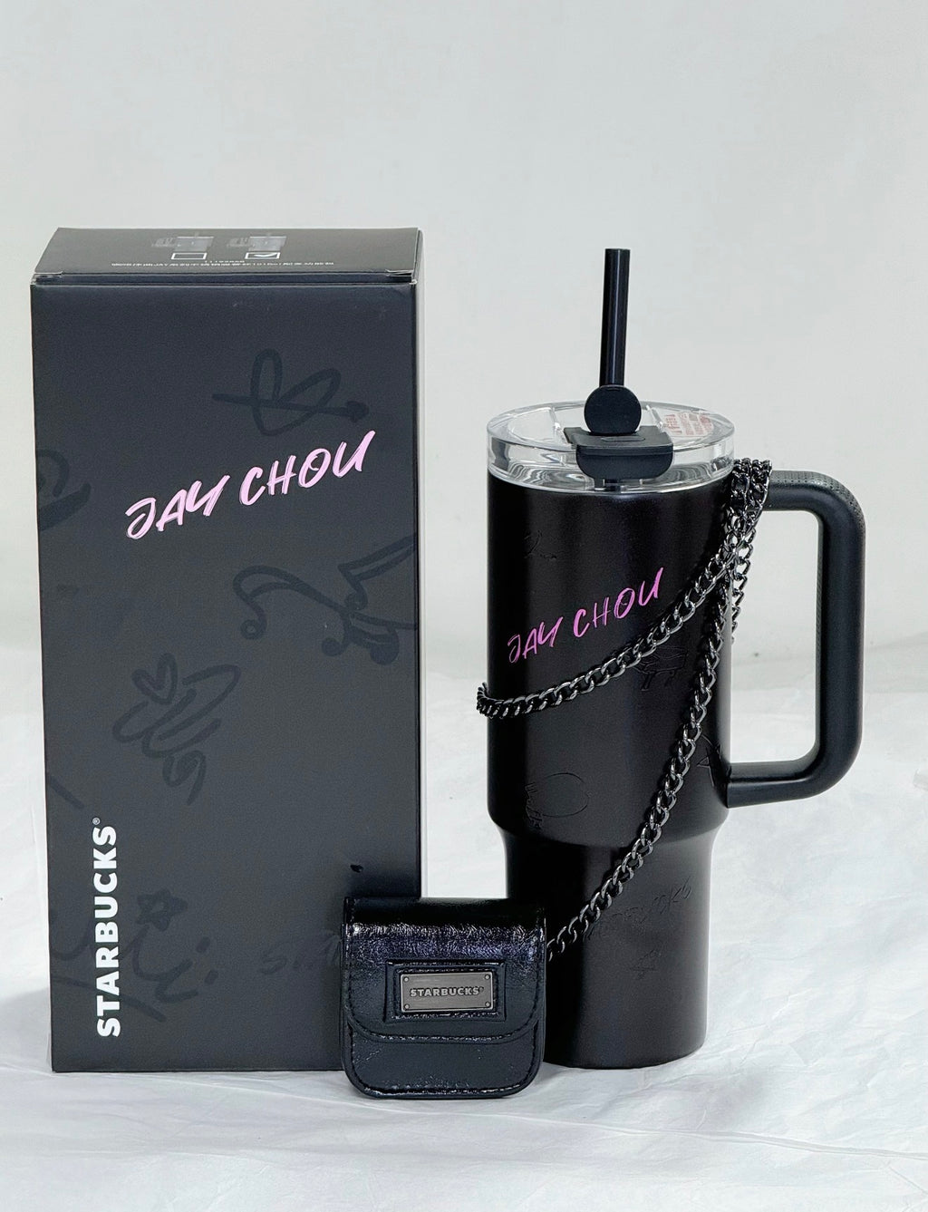 Starbucks JayChou Side Handle with Pouch
