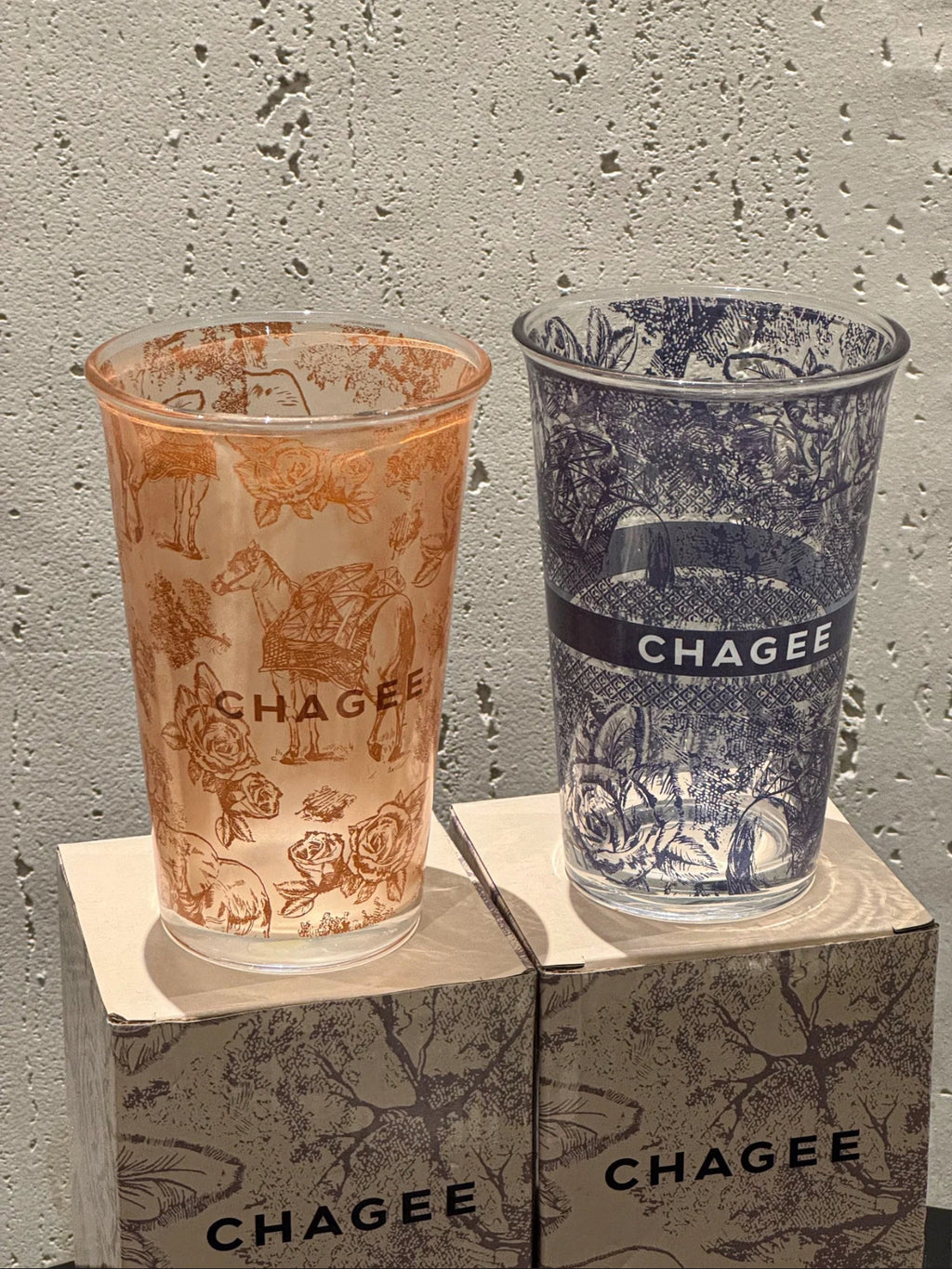Chagee Glass Cup