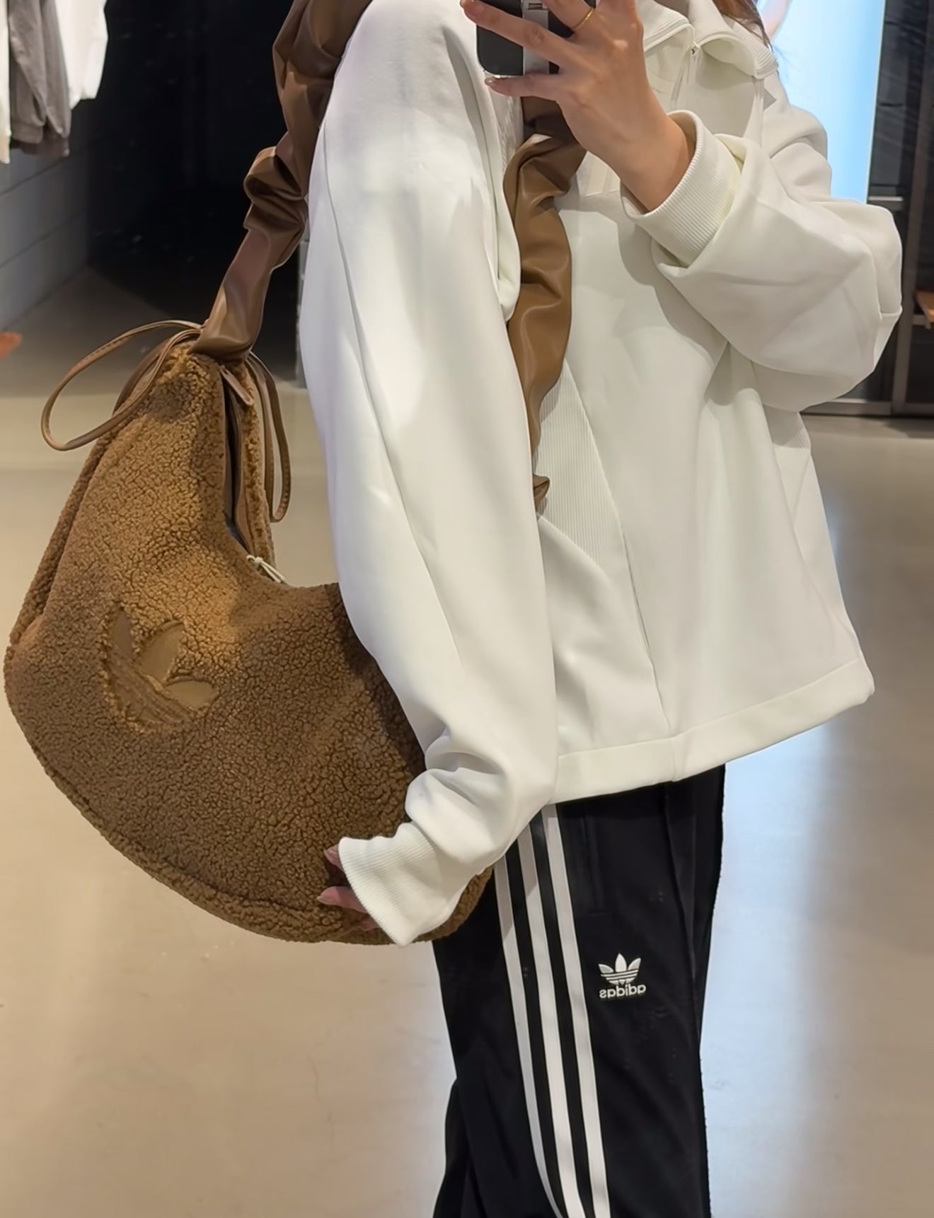 Adidas Autumn Fluffy Shoulder Bag