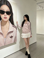 Adidas Jacket Loose Fit Pink