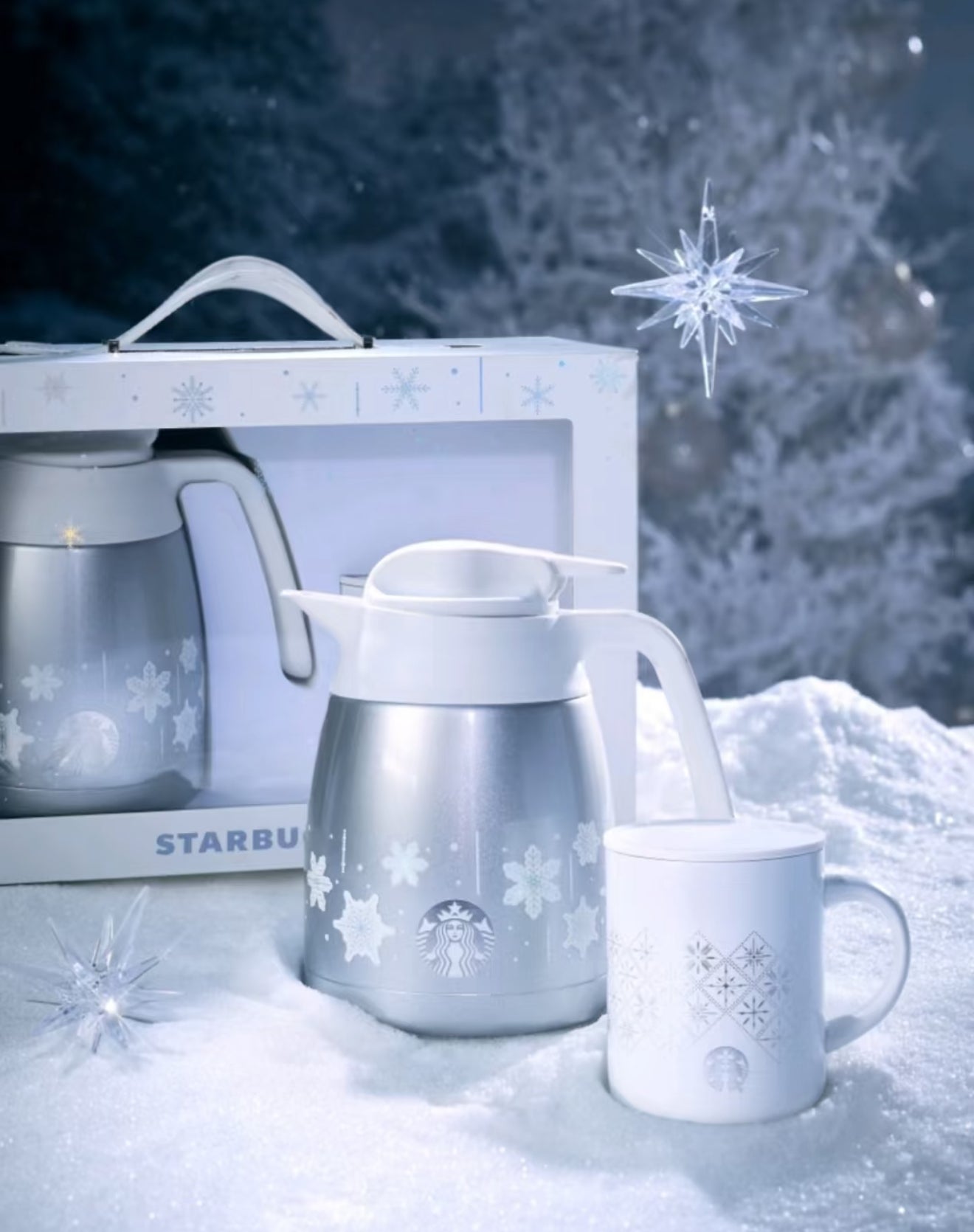 Starbucks Winter Thermos Kettle Set