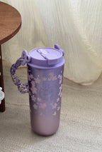 Starbucks Sakura Crochet Handle Flask