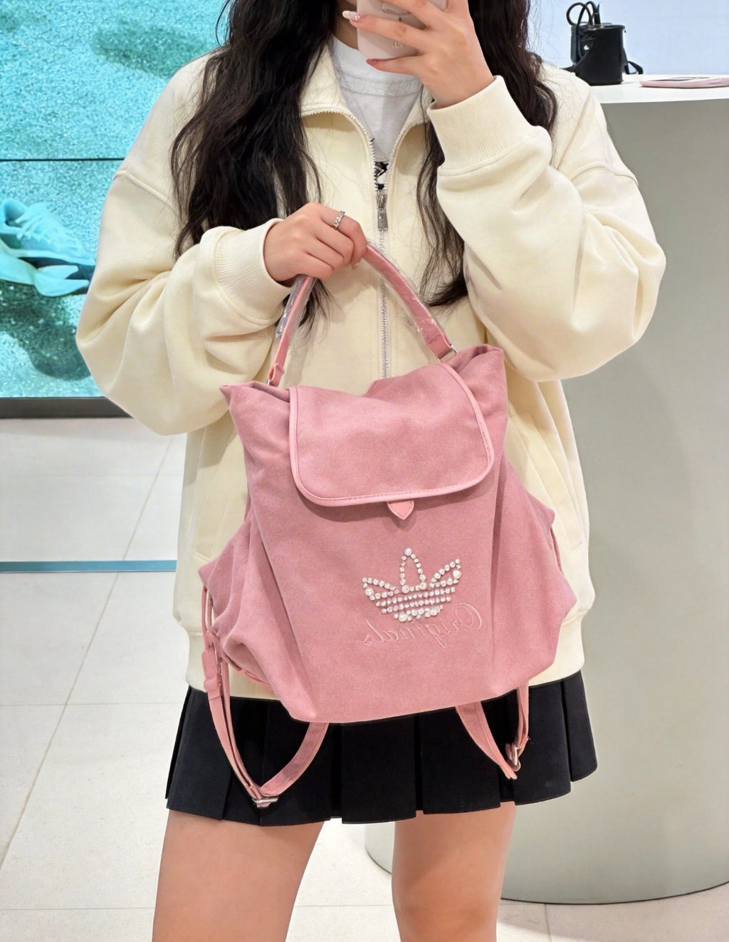 Adidas Pink Pearl Bagpack