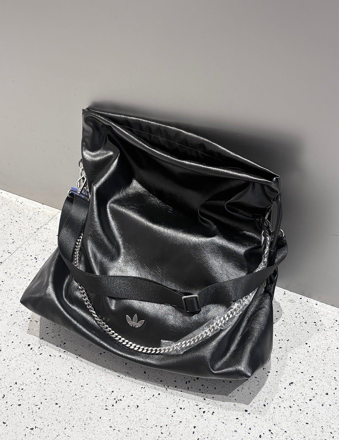 Adidas New Chain Leather Bag