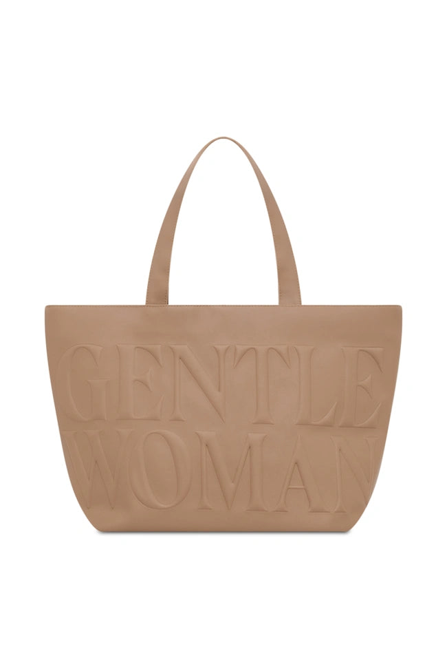 GentleWoman Brown Daily Tote Bag