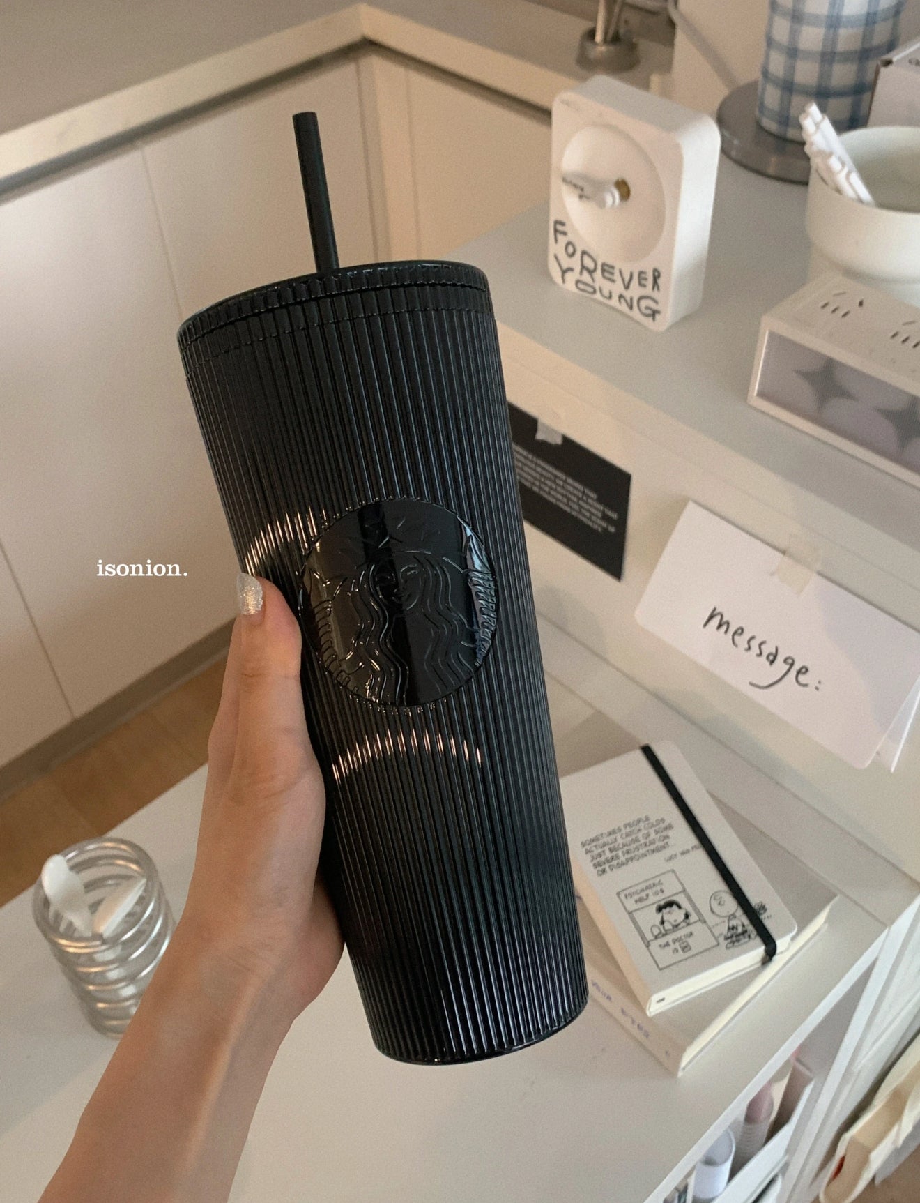 Starbucks All Black Thermos