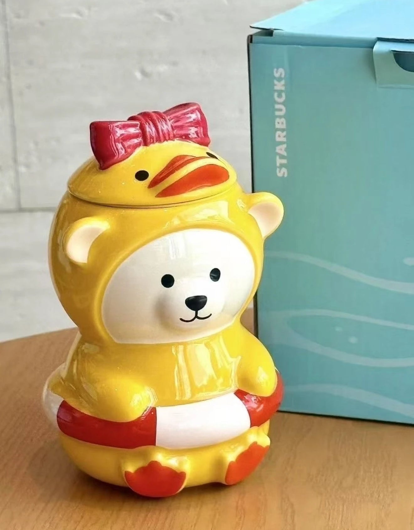 Starbucks Pool Bear x Duck Mug