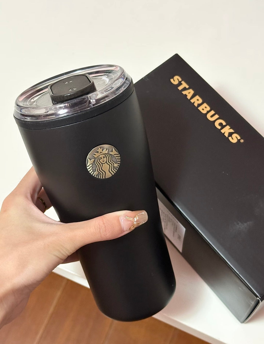 Starbucks For Him Matte Black Tumblr