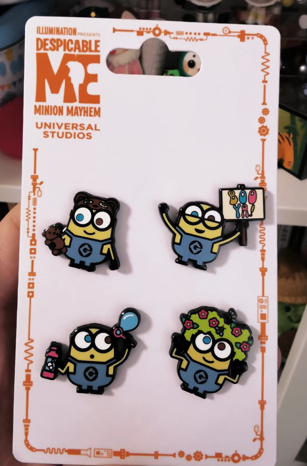 Minions Pin Set