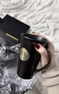 Starbucks All Black Sleek Mug