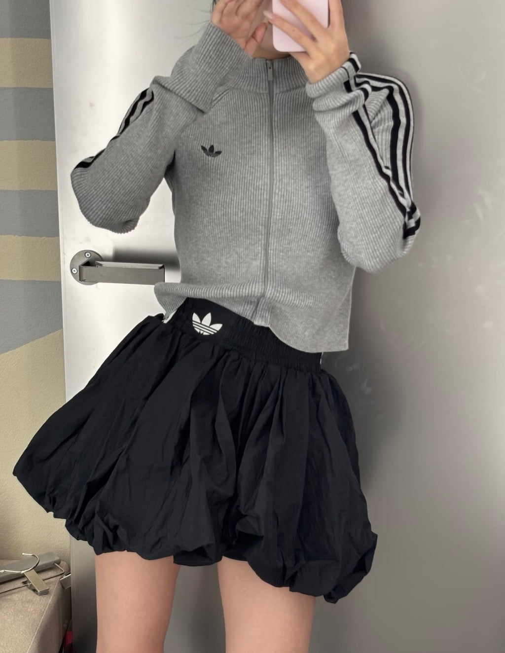 Adidas Jacket Slim Fit Grey
