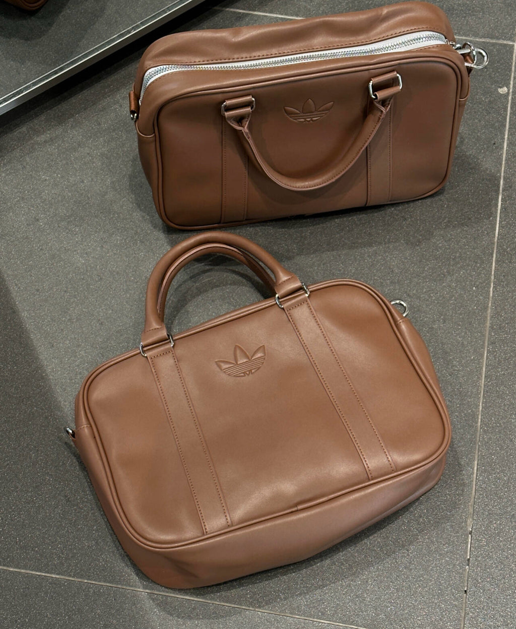 Adidas Leather Notebook Bag