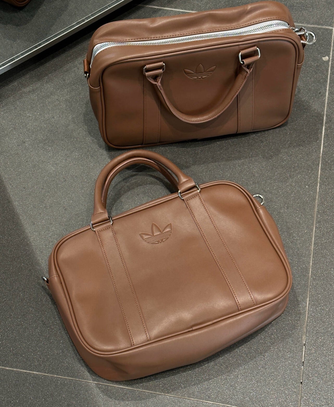 Adidas Leather Notebook Bag