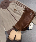 Adidas Leather Hobo Sling Bag