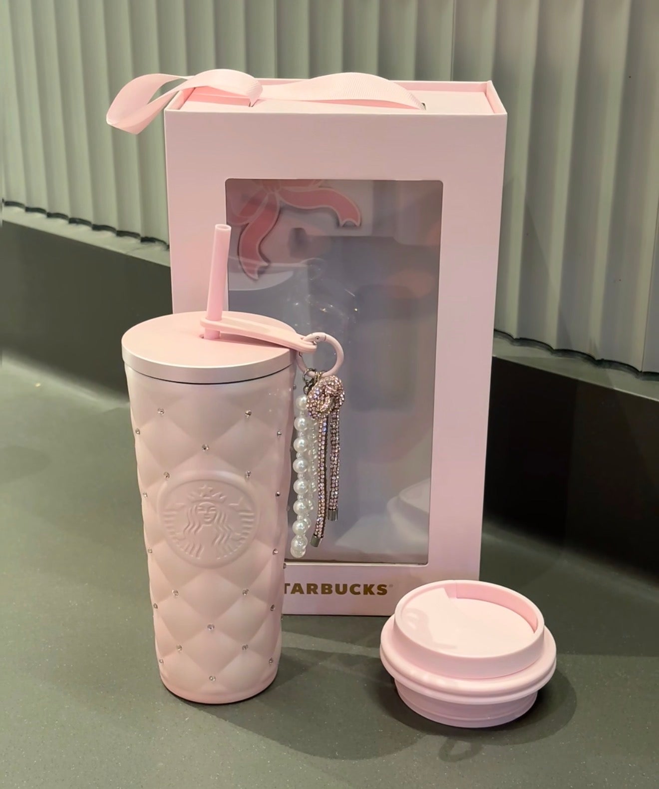 Starbucks Valentines Diamond Thermos