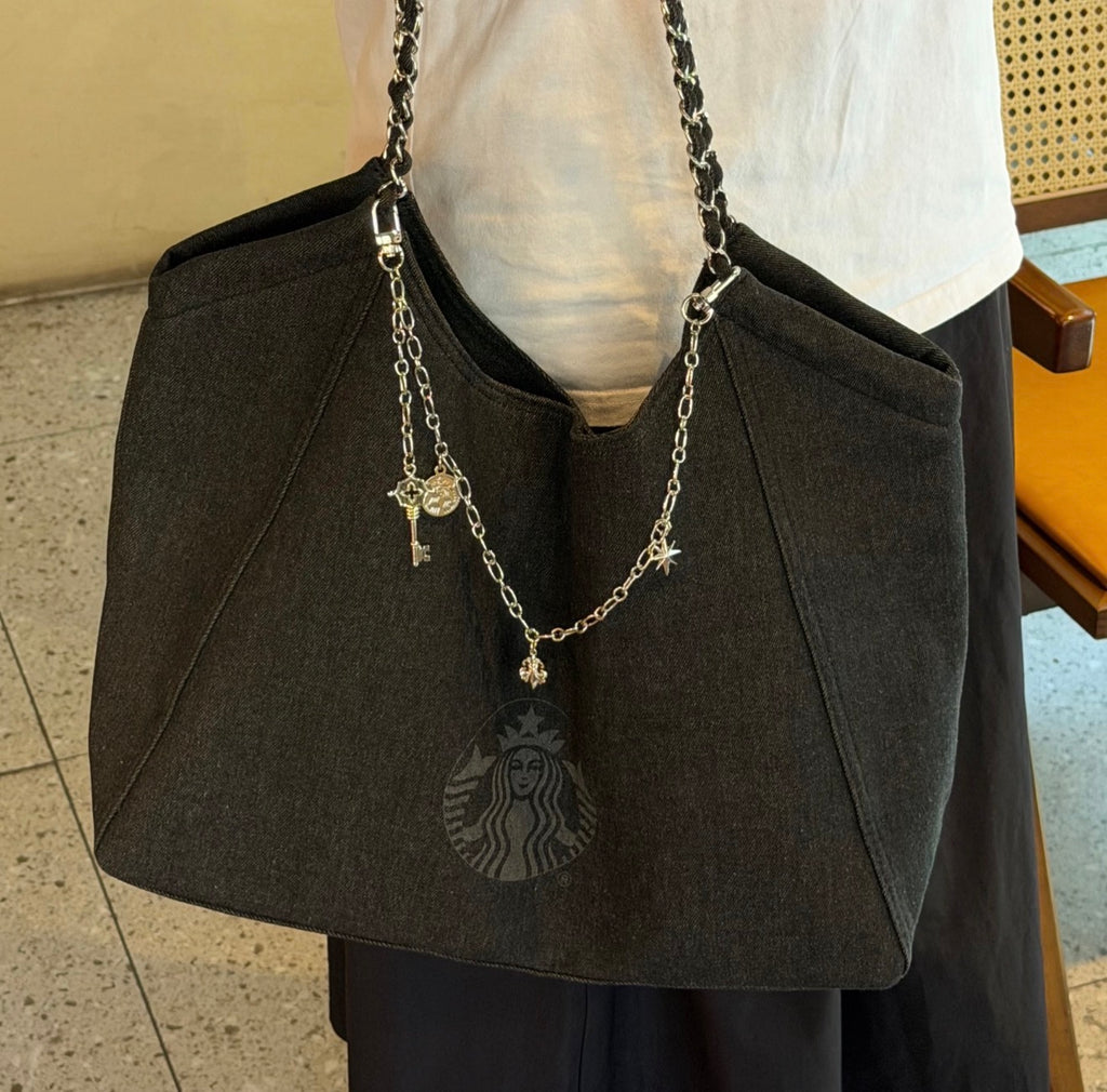 Starbucks BalletRock Denim Bag
