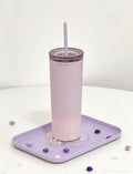 Starbucks Sakura Slim Purple Straw Tumblr