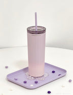 Starbucks Sakura Slim Purple Straw Tumblr