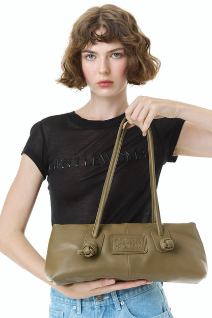 GentleWoman Leather Olive Slinky Bag