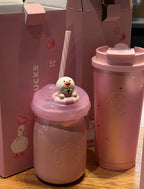Starbucks Valentines Jug Glass Cup